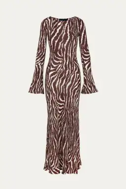 Realisation Par Gia Zebra Maxi Dress Size 12 for rent on The Volte - image 2