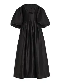 Aje Eugenie Off Shoulder Midi Dress Black Size UK 10 for rent on The Volte - image 6