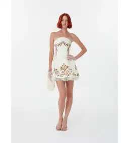 Clio Peppiatt Peacock Dress Print Size 10  for rent on The Volte - image 1