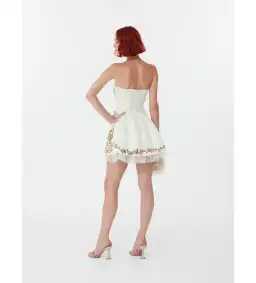 Clio Peppiatt Peacock Dress Print Size 10  for rent on The Volte - image 3