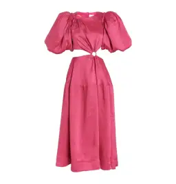 Aje Vanades Cut Out Dress Fuchsia Pink Size UK 12 for rent on The Volte - image 4