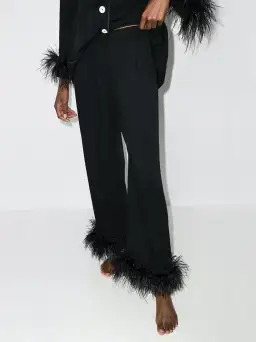 Sleeper Feather Pyjama Party Set Black Size L / UK 12 for rent on The Volte - image 4