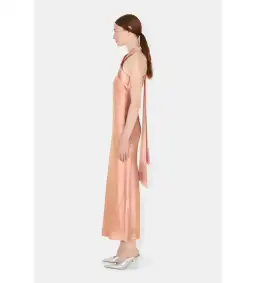 Galvan Rent Pandora Midi Dress Ballet Pink Size 10  for rent on The Volte - image 2
