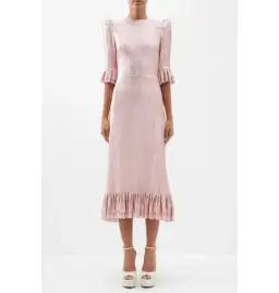 The Vampire’s Wife Falconetti Dress in Pink Size UK 12 for rent on The Volte - image 1