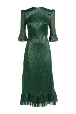 The Vampire's Wife The Falconetti Midi Dress Green Size UK 14 for rent on The Volte - image 5