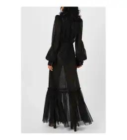 The Vampire’s Wife Royal Sorceress Gown in Black Size UK12 for rent on The Volte - image 1