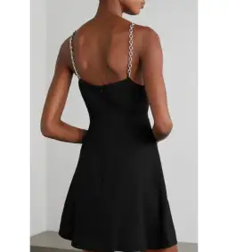 Simkhai Ellis Cut out Dress Black Size  12 for rent on The Volte - image 2