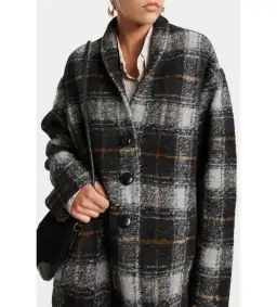 Isabel Marant Etoile Gabriel Coat Multi Size  UK 12