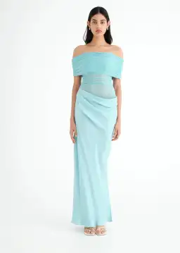 Benni Nico Off-Shoulder Maxi Dress for rent on The Volte - image 1