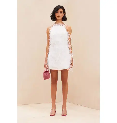 Cult Gaia Shannon Dress White Size M / UK 10