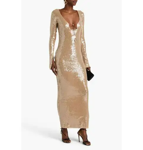16Arlington Solaria Dress in Smoke Sequin Size UK 12