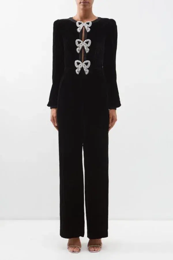 Saloni Camille Jumpsuit Size 12 - Image 3