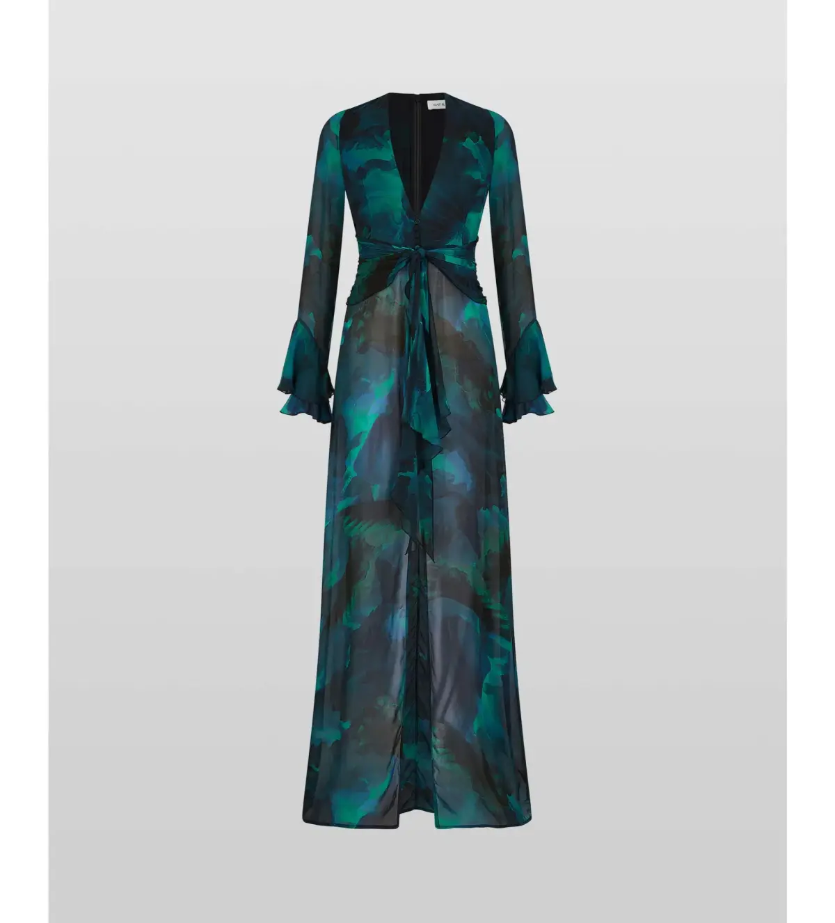Rat & Boa Rent Fiorella Dress Blue Size UK 12 - Image 5