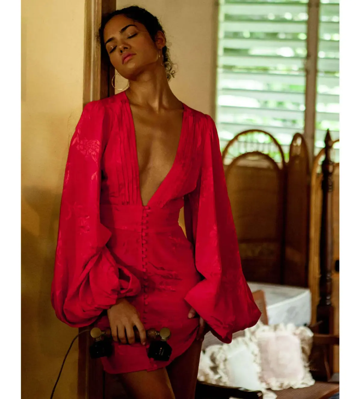 Rat & Boa Isabella Mini Dress Red Size UK 10 - Image 1