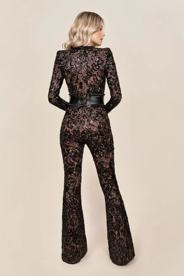 Nadine Merabi Bella Jumpsuit Size 12 - Image 2