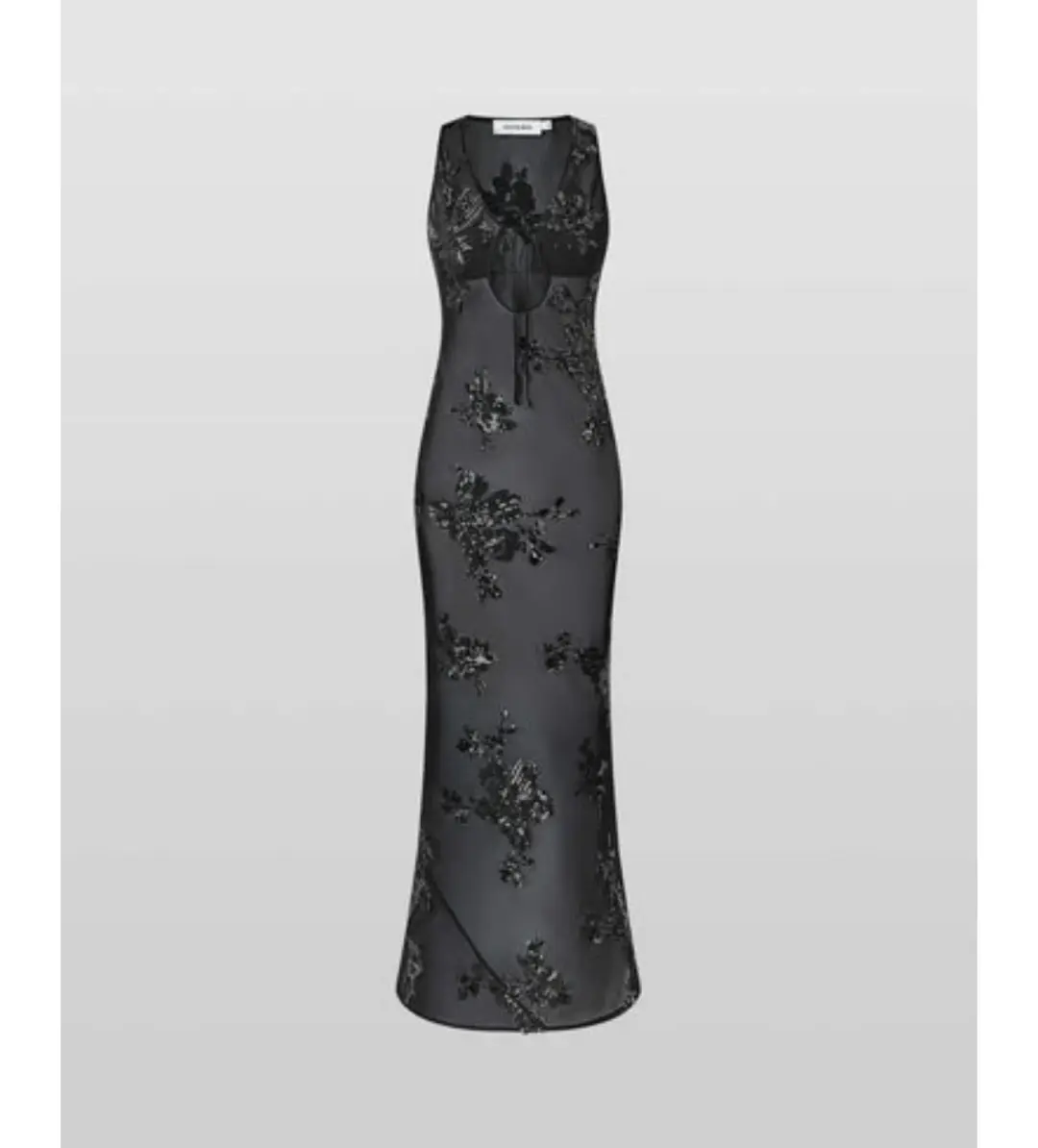 Rat & Boa Rent Giulia Sequin Dress Black Size 8  for rent on The Volte - main image