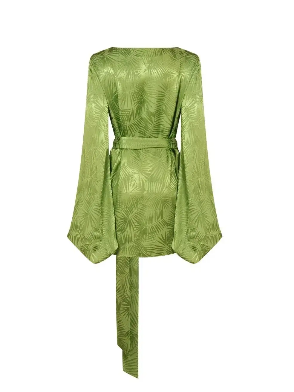 Rat & Boa Harlequin Mini Dress Cypress Green Size M / UK 10 for rent on The Volte - main image