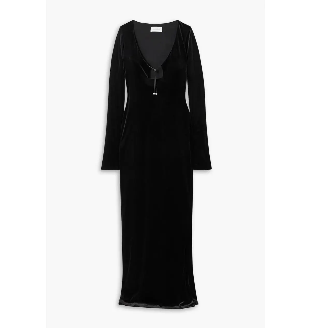 16Arlington Solaria Velvet Gown Black Size UK 10 - Image 3