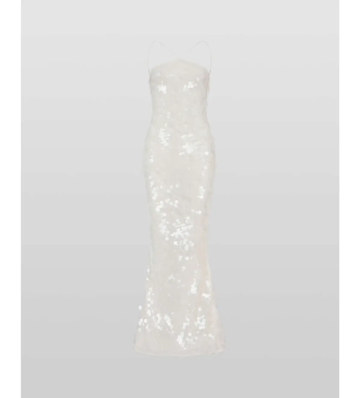 Rat & Boa Emmanuella  Dress White Sequin Size M/UK 10  - Image 4