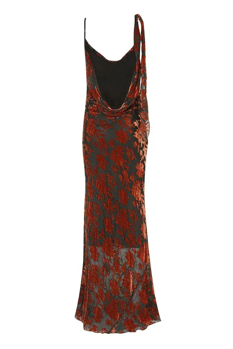 Rat & Boa Vienna Maxi Dress Print Size UK 12 - Image 4