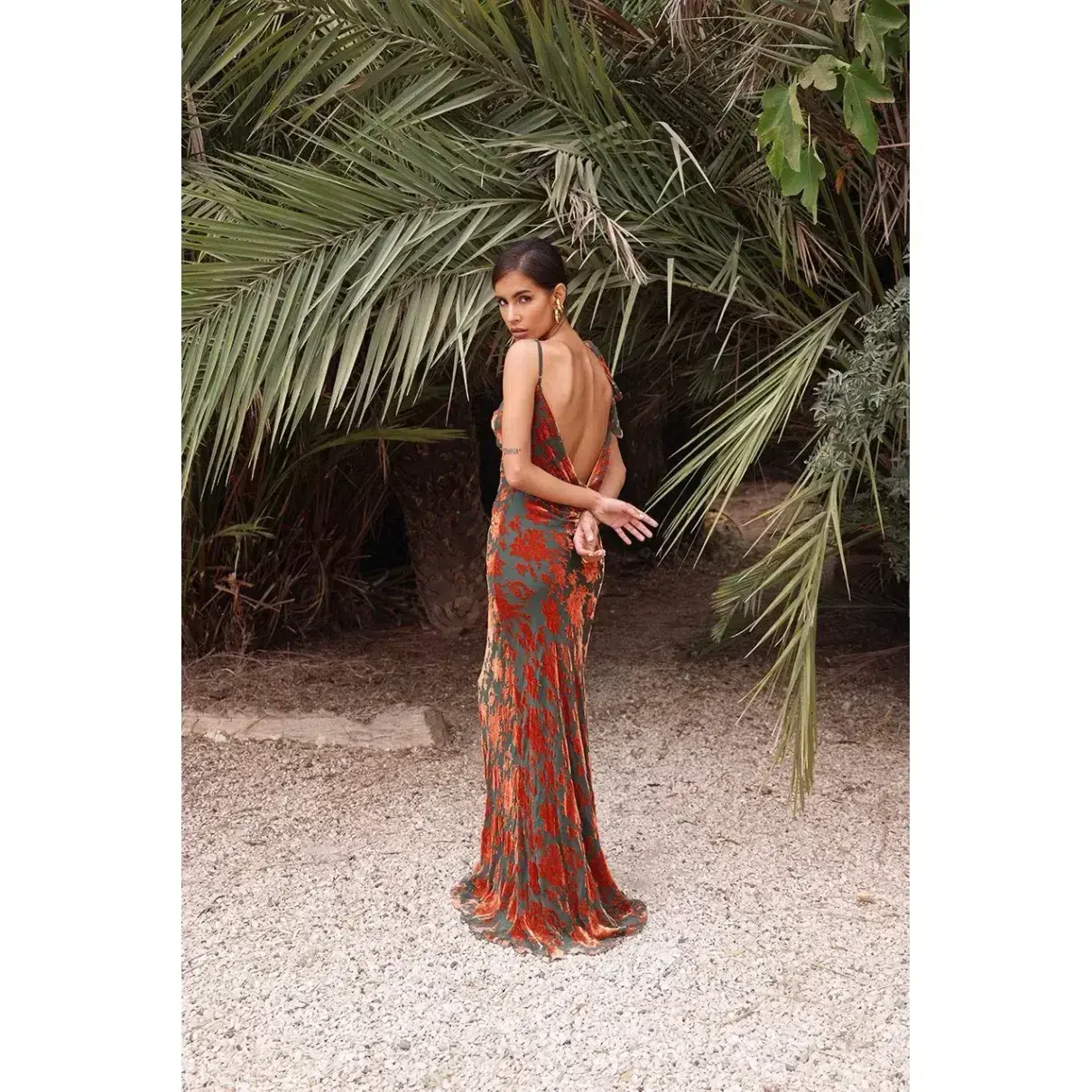 Rat & Boa Vienna Maxi Dress Print Size UK 12 - Image 2