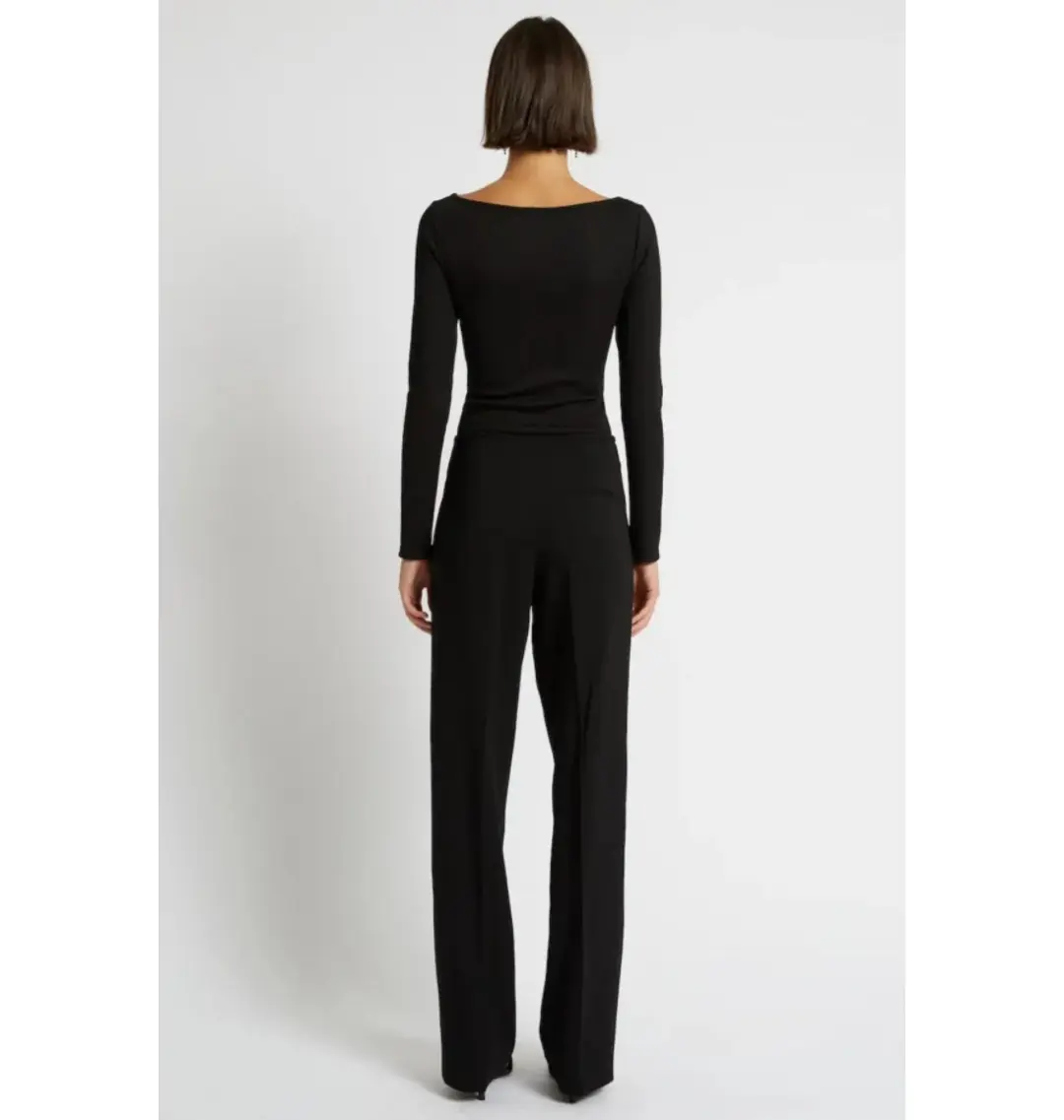 Christopher Esber Orbit Escape Top Black Size UK 10 for rent on The Volte - main image