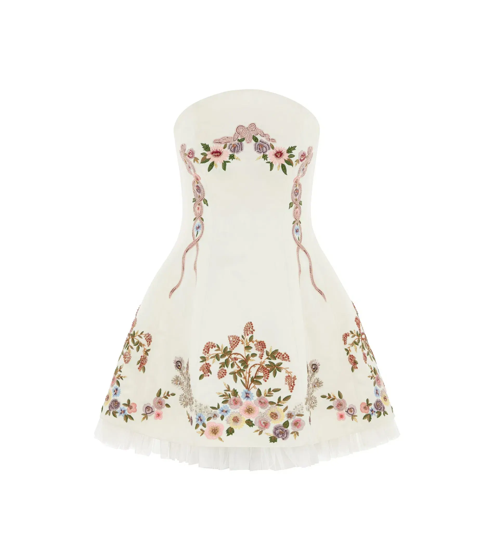 Clio Peppiatt Peacock Dress Print Size 10  - Image 4