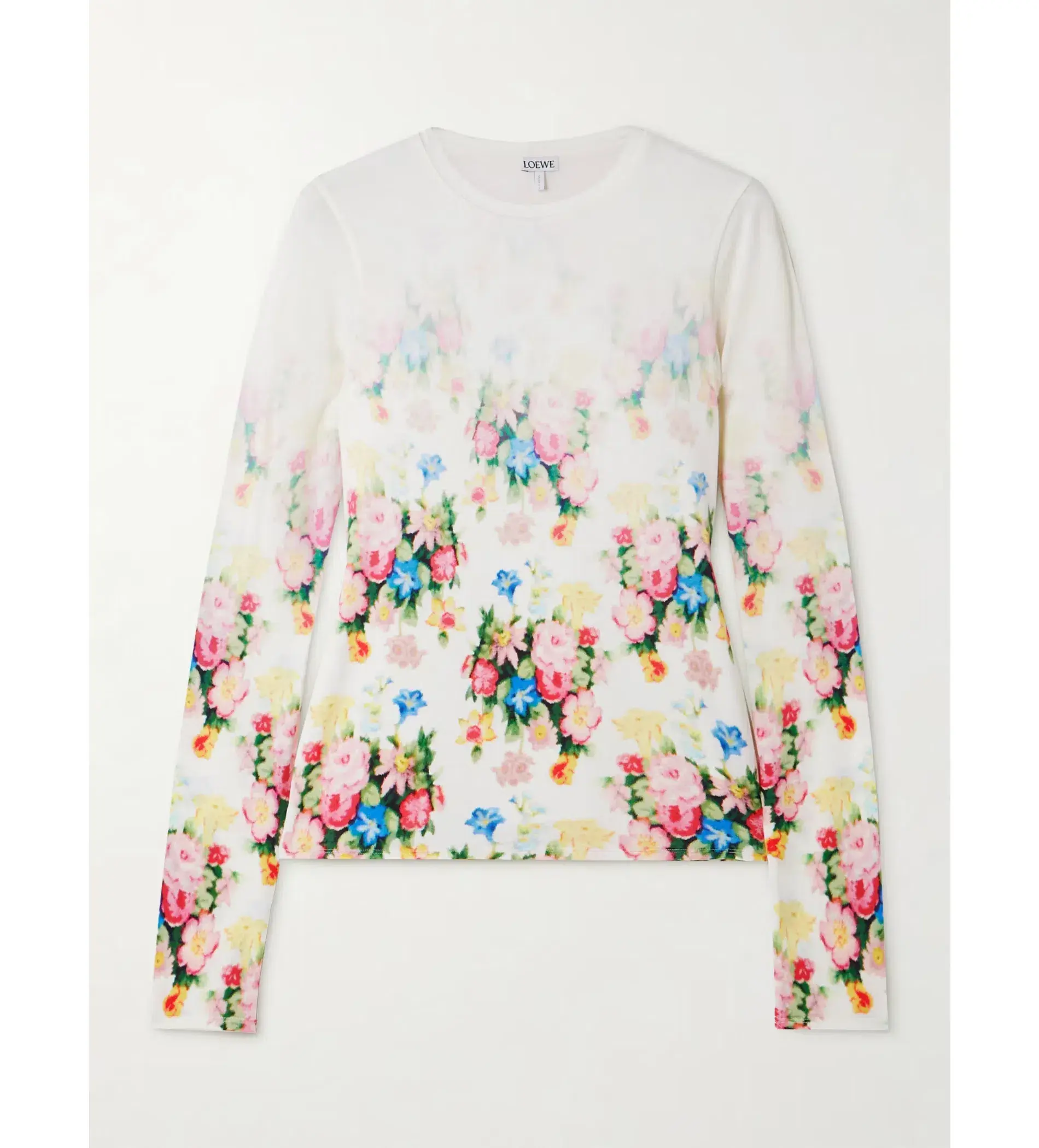Loewe Graphic Top  Floral Size 12 - Image 3