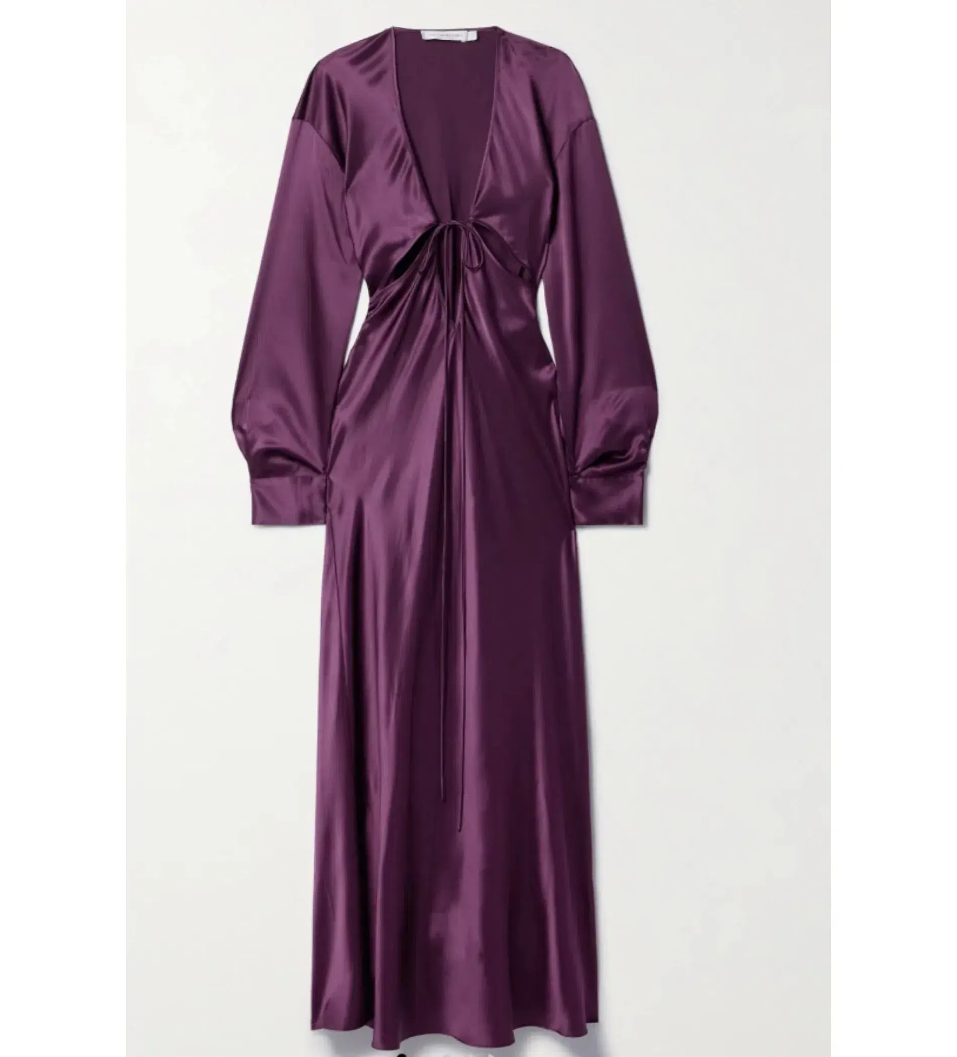 Christopher Esber Triquetra Cut Out Dress Plum Size 10  - Image 3