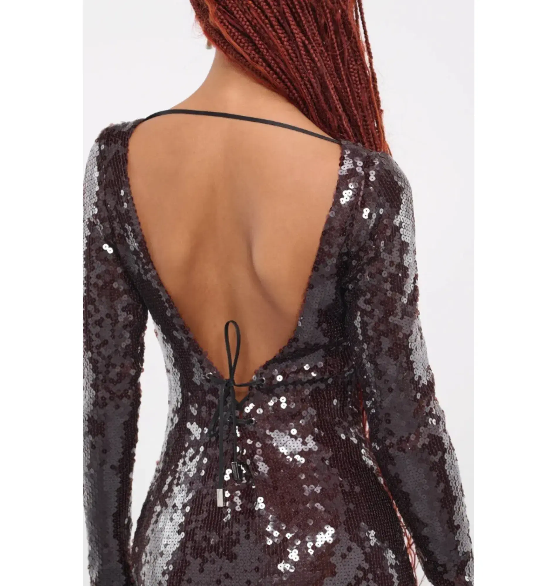 16arlington Solarium Mini Dress  Brown Size UK 10 - Image 3