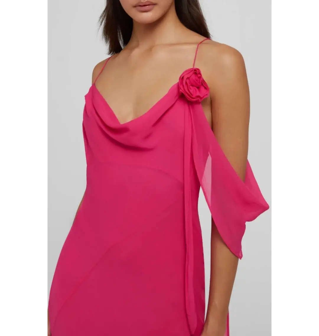 Rat & Boa Sirena Dress Pink Size UK 10 for rent on The Volte - main image