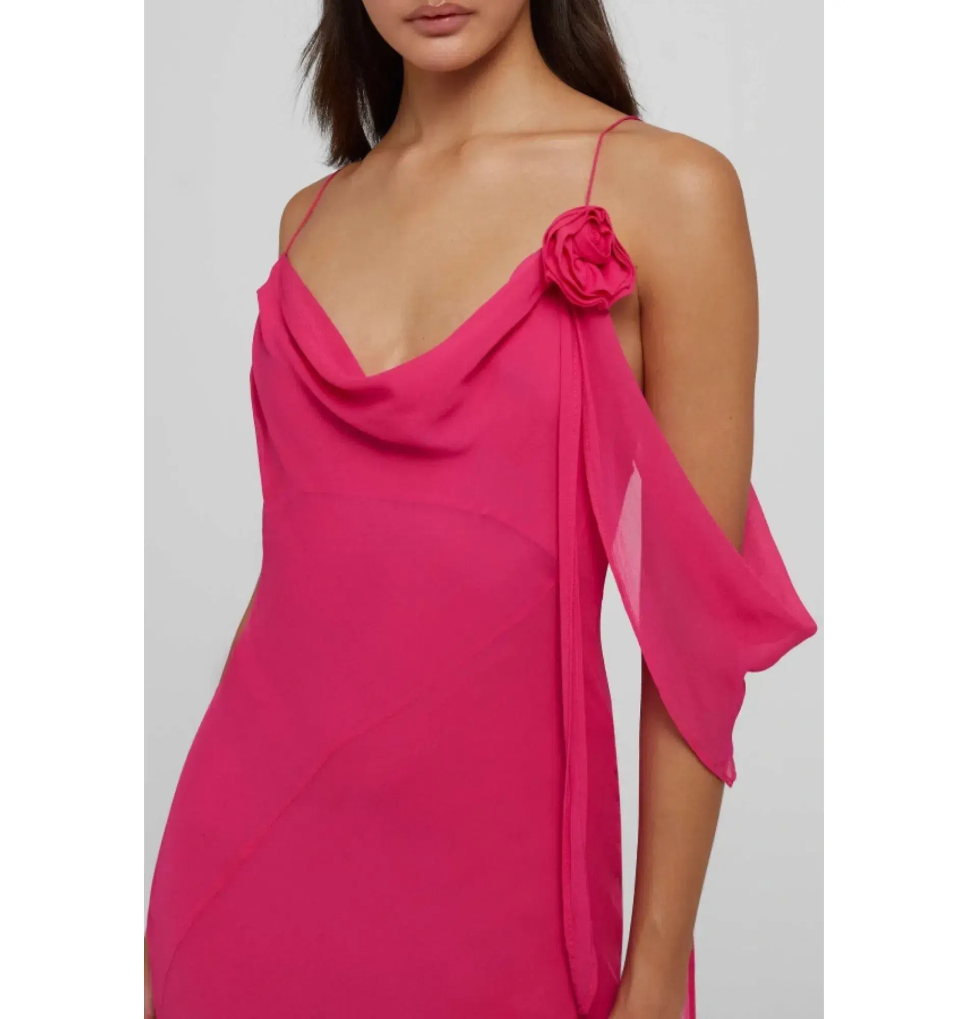 Rat & Boa Sirena Dress Pink Size UK 10 - Image 2