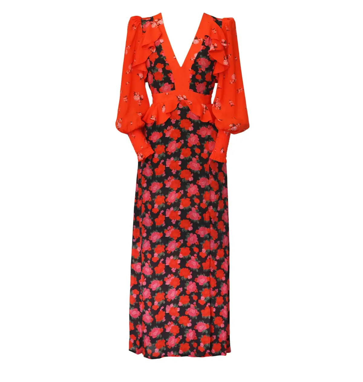 Queens Of Archive Chrissie NYC Dress Floral Size UK 10 - Image 4
