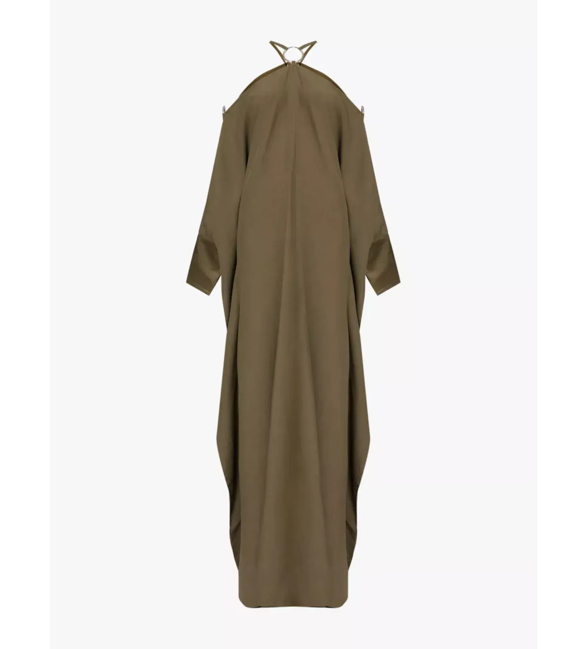 Taller Marmo Volturno Ring Cut Out Kaftan Green One Size  - Image 4