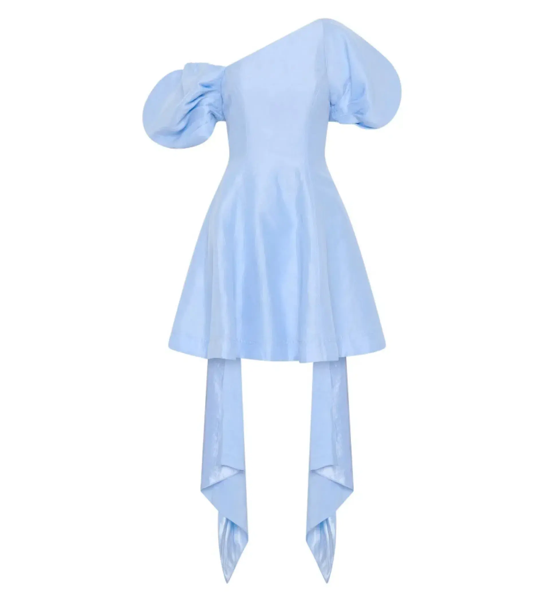Aje Arista Mini Dress Powder Blue Size 10 - Image 5