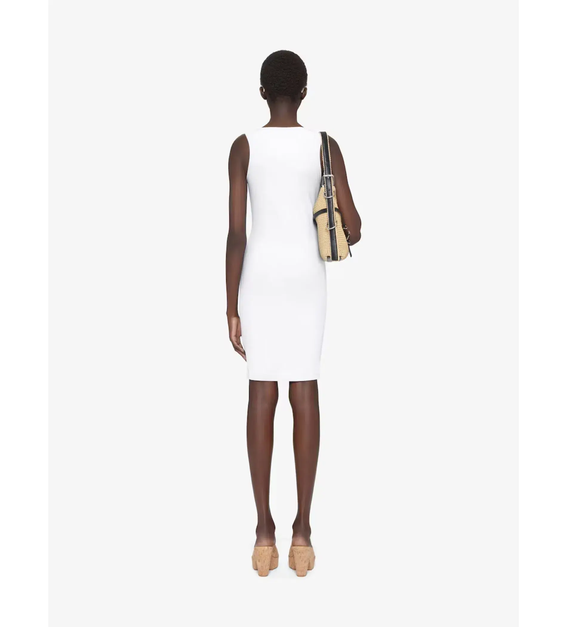 Givenchy 4D Logo Tank Dress White Size S / UK S - Image 3