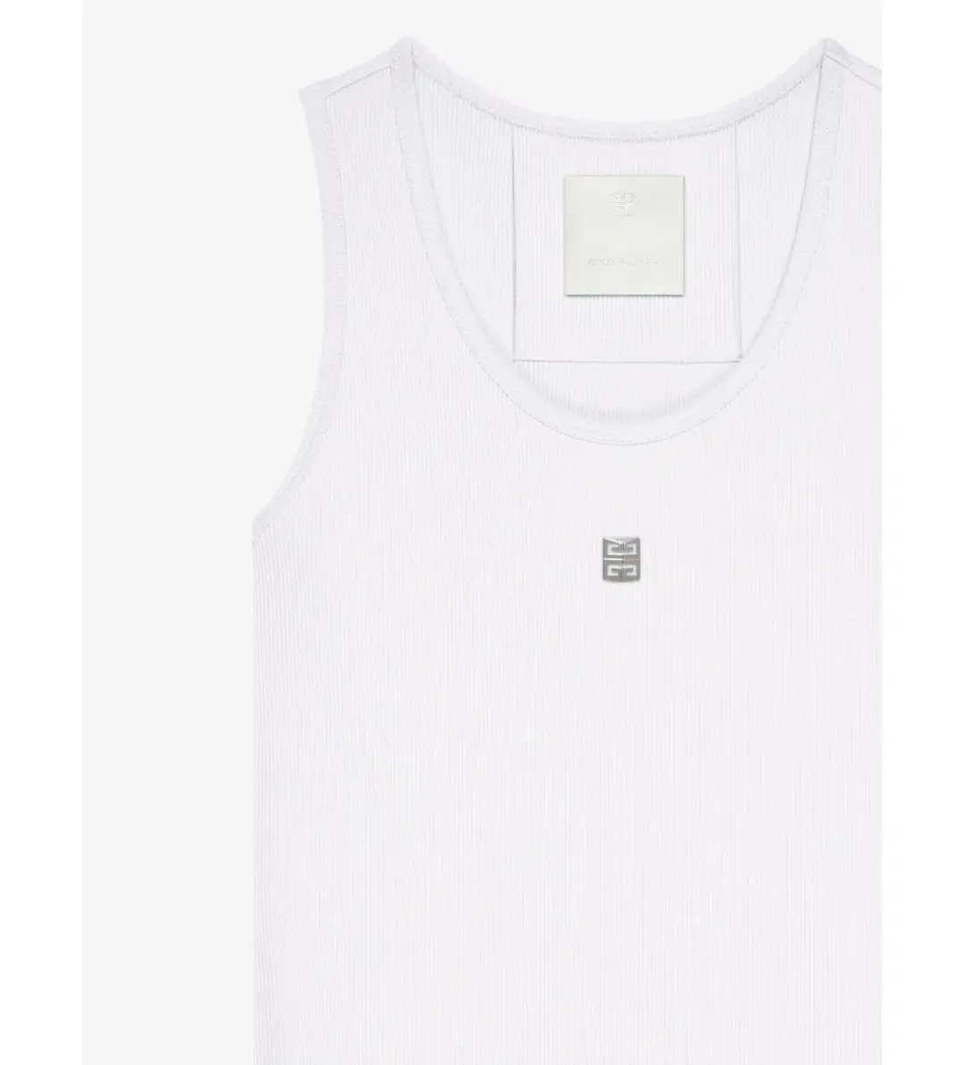 Givenchy 4D Logo Tank Dress White Size S / UK S for rent on The Volte - main image