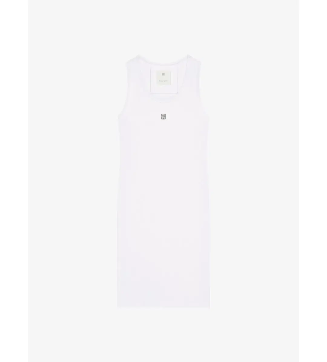 Givenchy 4D Logo Tank Dress White Size S / UK S for rent on The Volte - main image