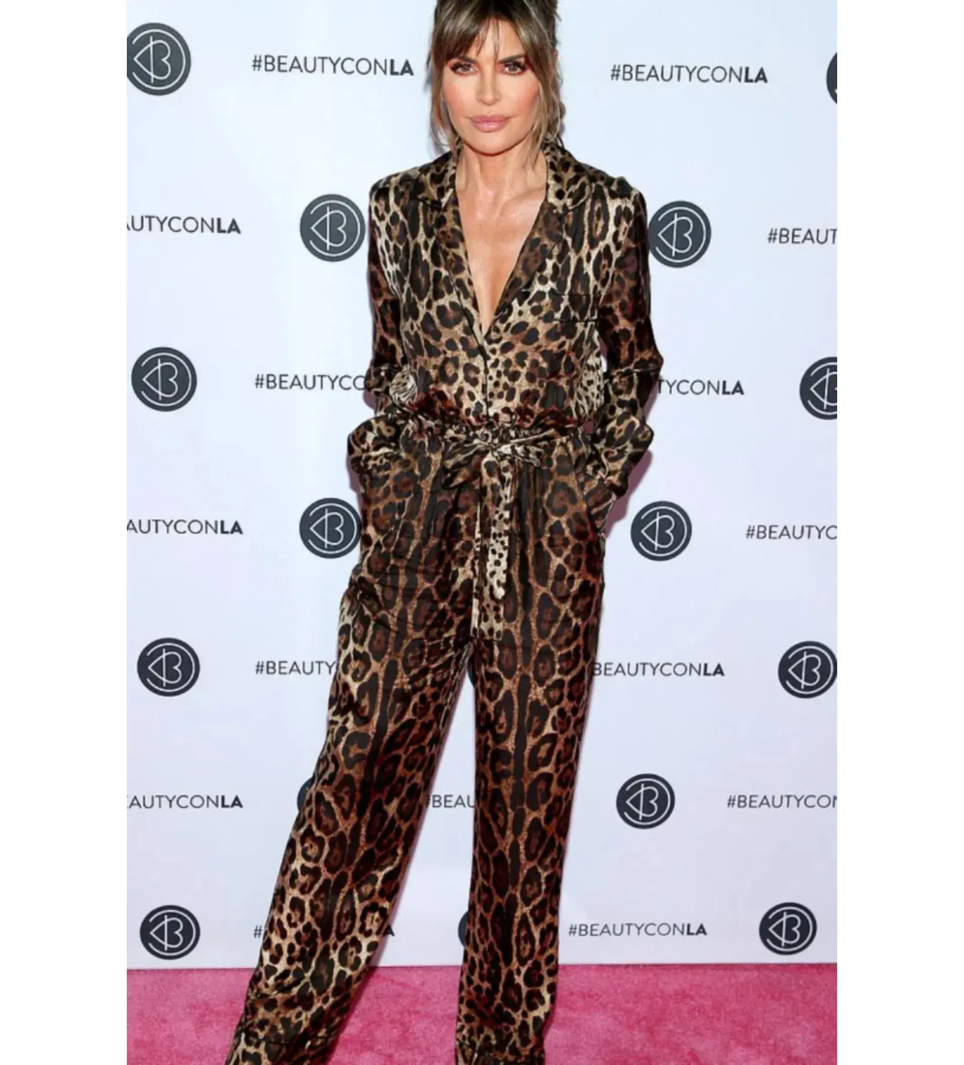 Dolce & Gabbana Silk Belted Blazer Leopard Size 12 - Image 5