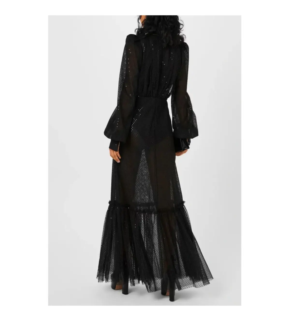 The Vampire’s Wife Royal Sorceress Gown in Black Size UK12 - Image 1