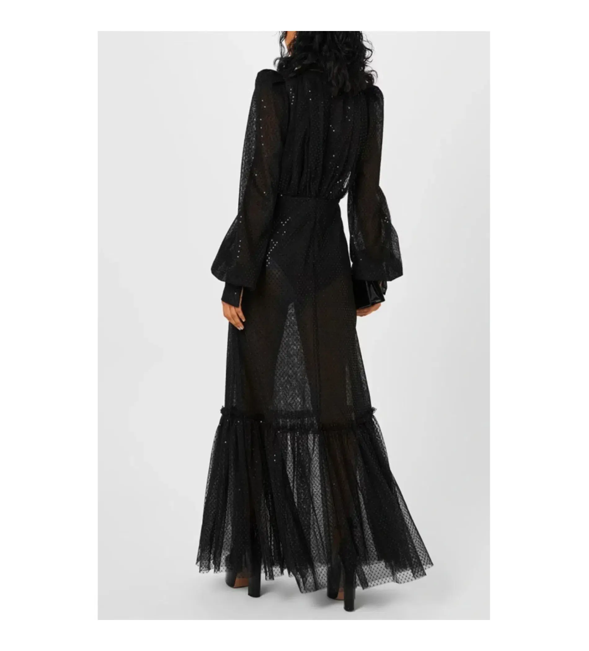 The Vampire’s Wife Royal Sorceress Gown in Black Size UK12 - Image 1