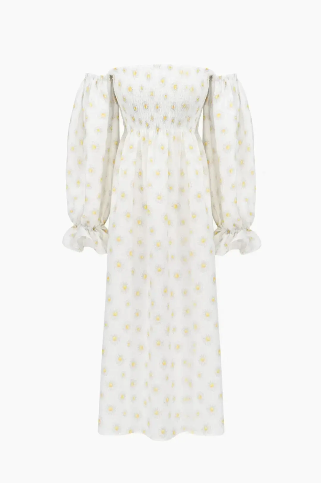 Sleeper Atlanta Daisy Midi Dress Floral Size S / UK 8 for rent on The Volte - main image