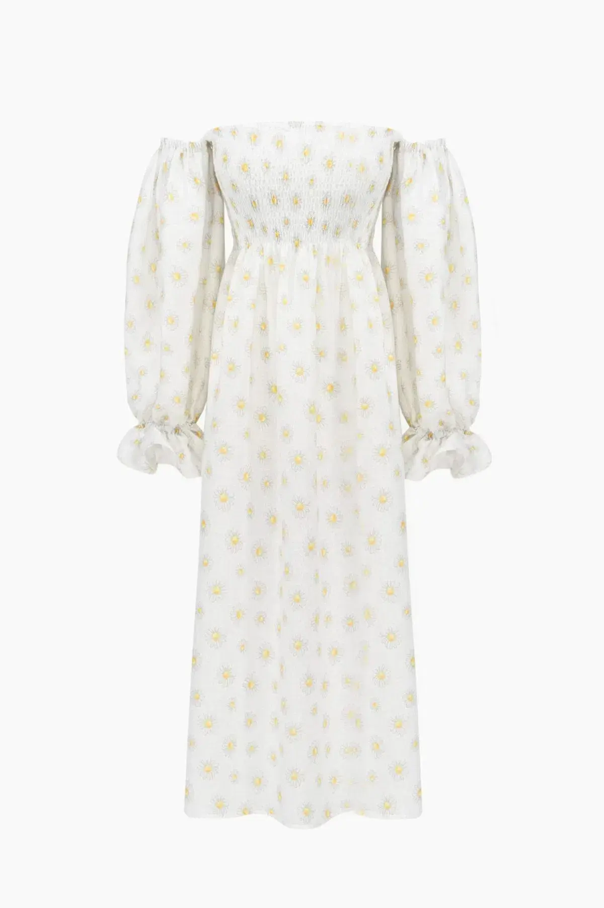 Sleeper Atlanta Daisy Midi Dress Floral Size S / UK 8 - Image 6