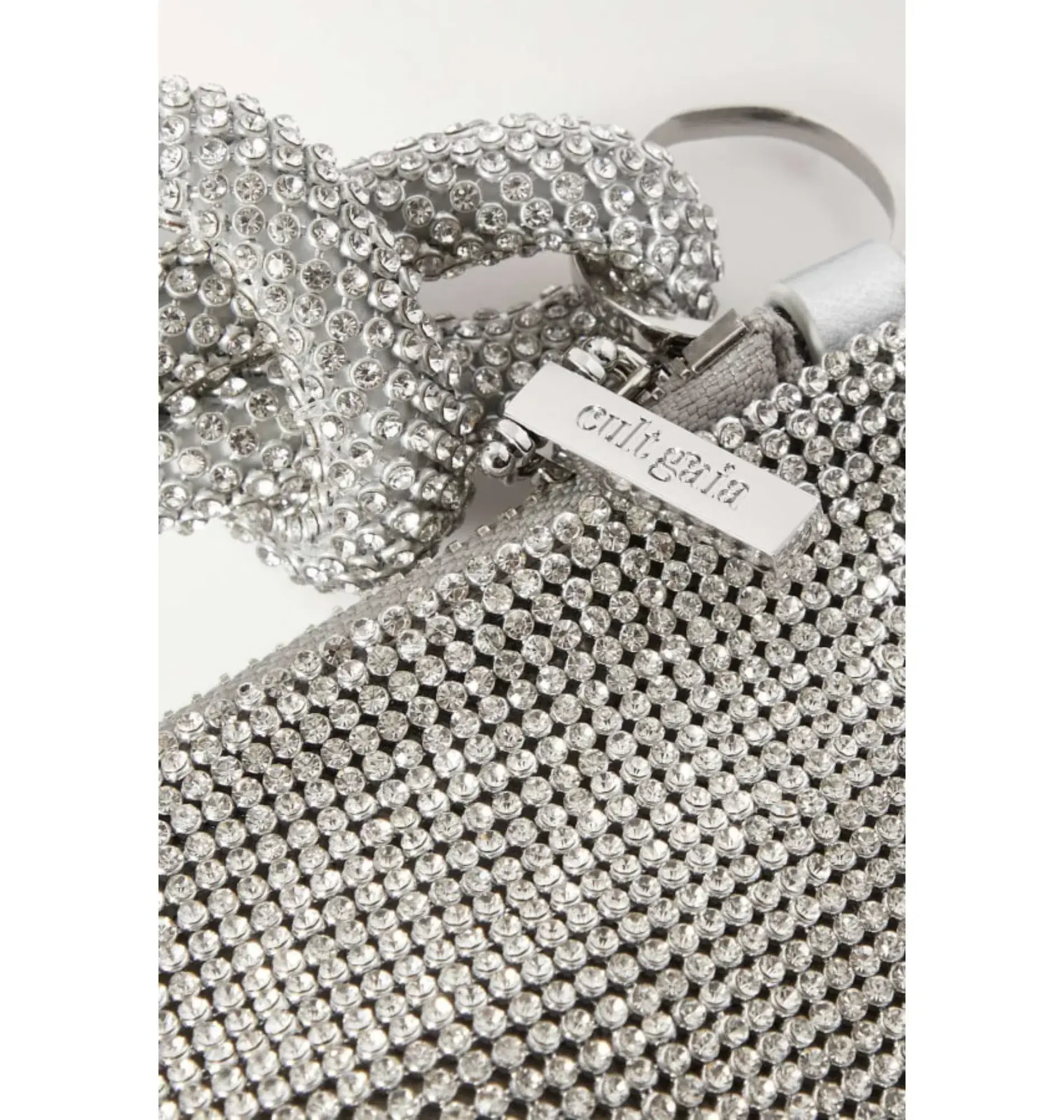 Cult Gaia Hera Nano Crystal Bag Silver  - Image 2