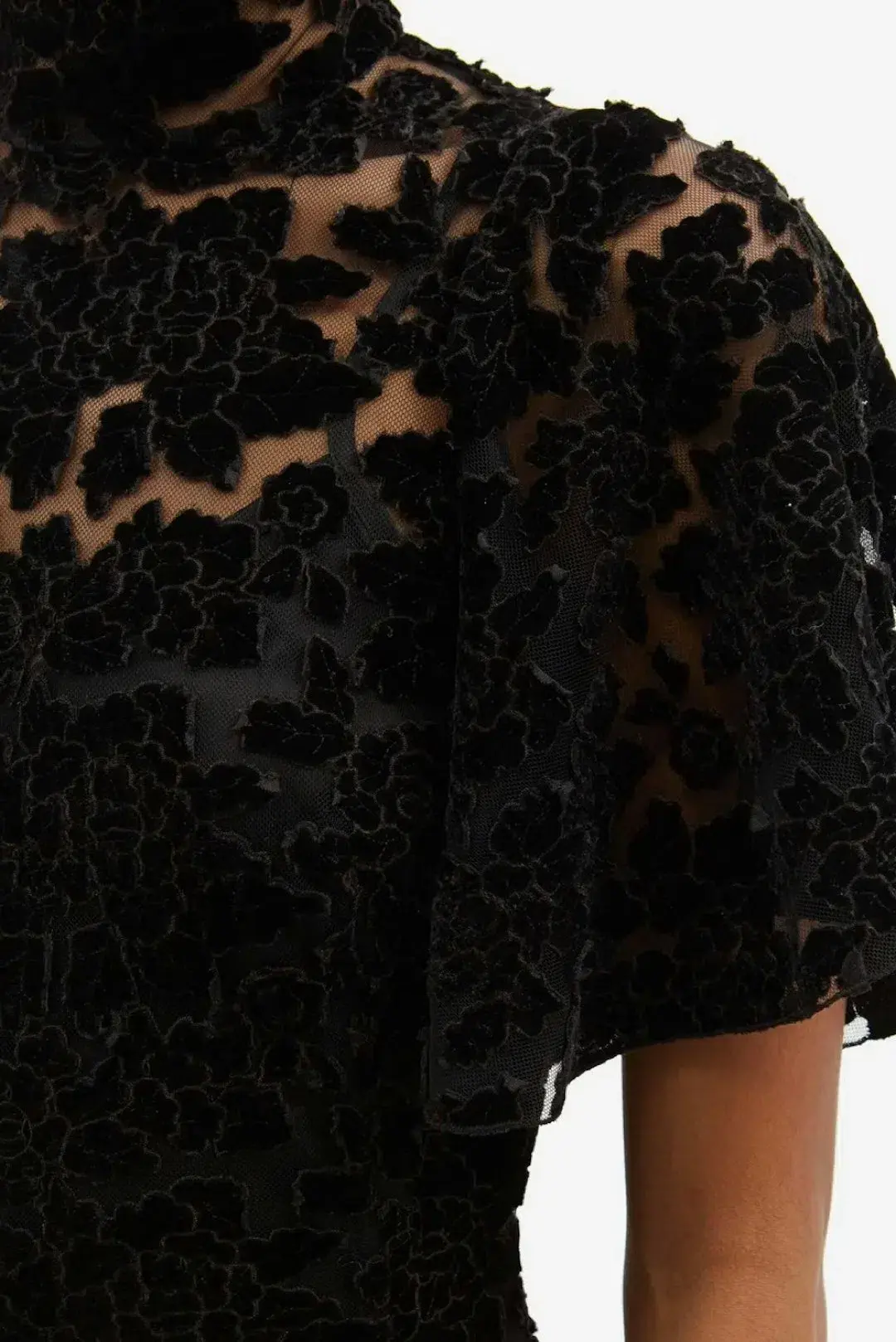 The Vampire's Wife Night Tremors Lace Gown Black Size UK 10 - Image 4