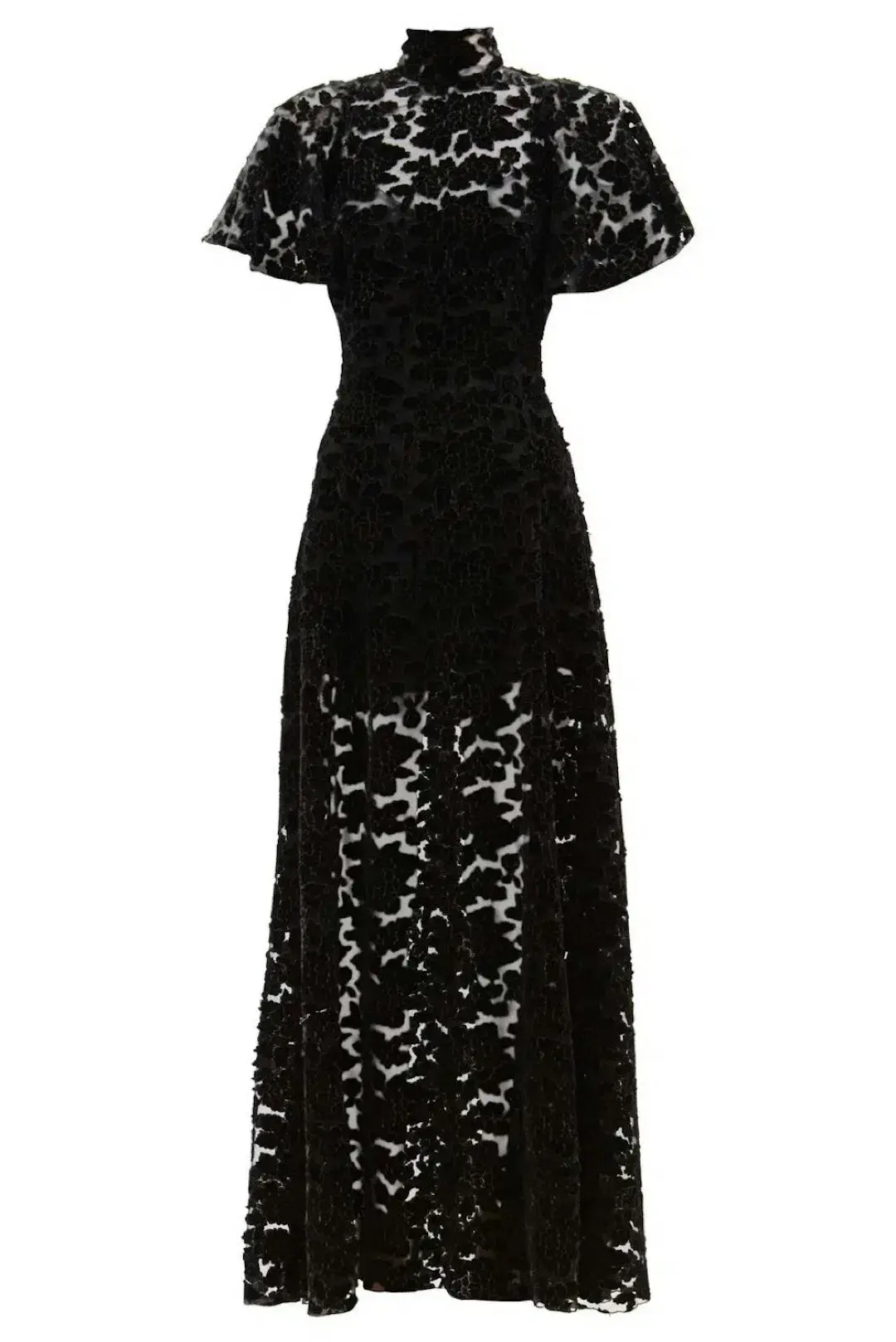The Vampire's Wife Night Tremors Lace Gown Black Size UK 10 for rent on The Volte - main image