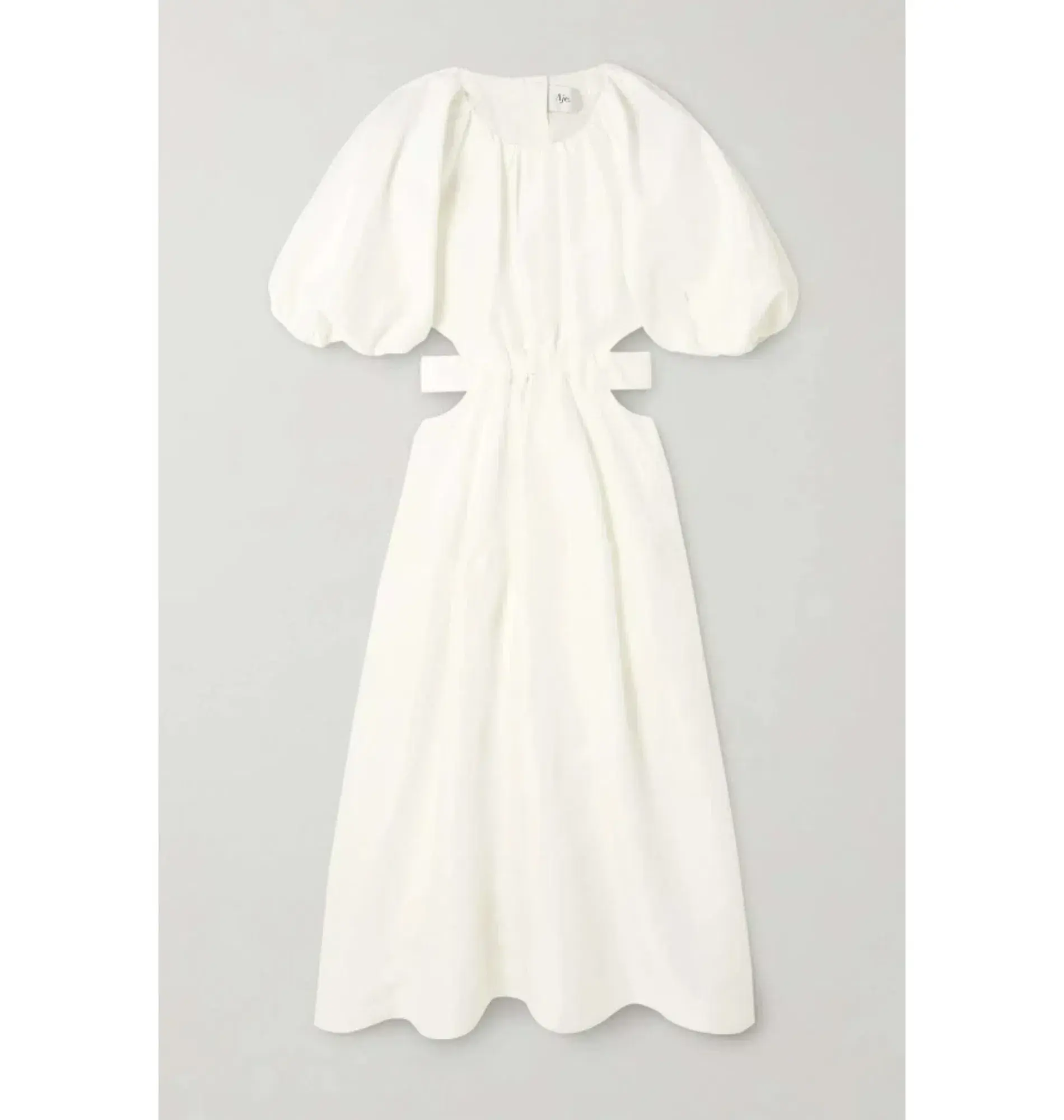 Aje Mimosa Dress Ivory Size UK 8 - Image 6