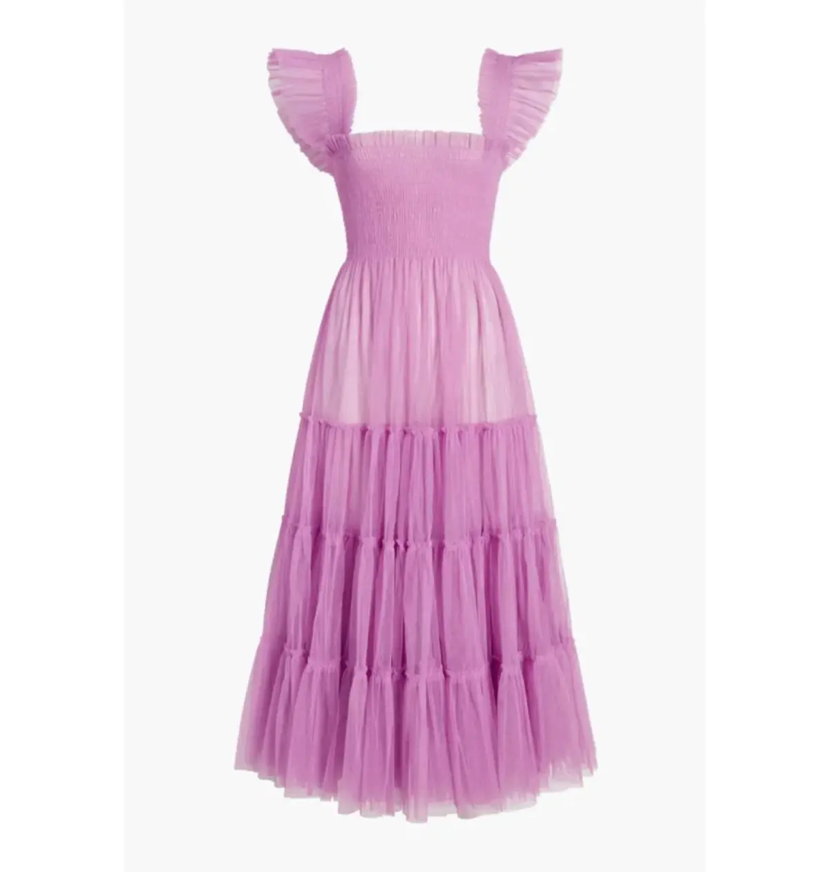 Hill House Home Collector’s Ellie Nap Midi Dress Pink Size 10 - Image 5