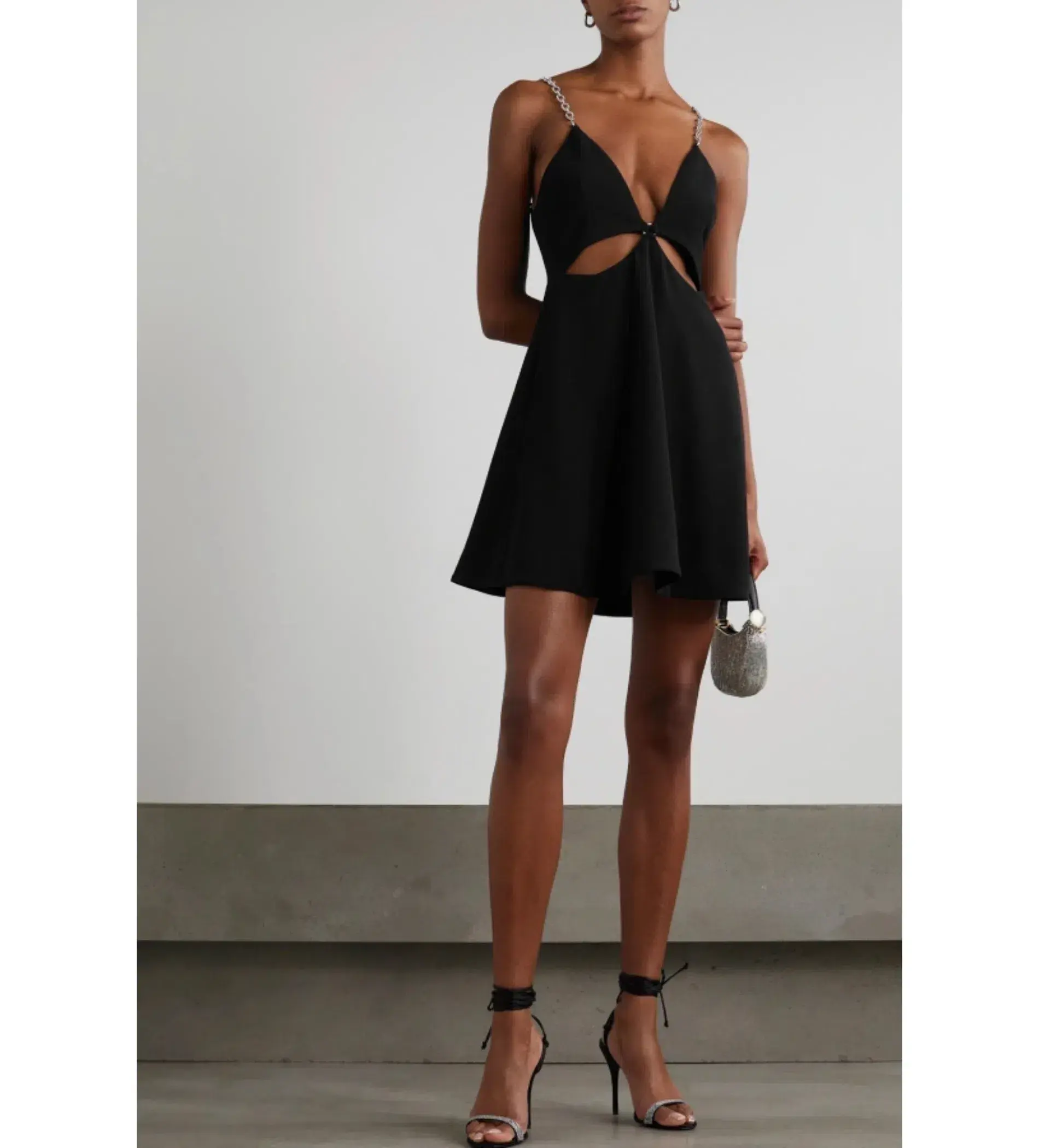Simkhai Ellis Cut out Dress Black Size  12 - Image 1