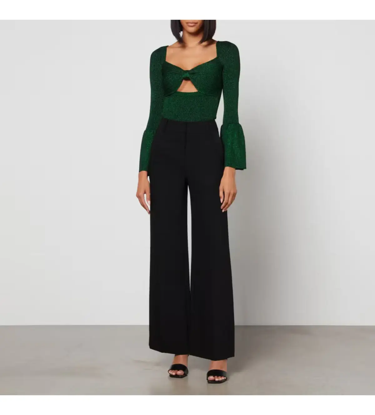 Self-Portrait Knit cut out top Size L/ UK 12 - Image 1